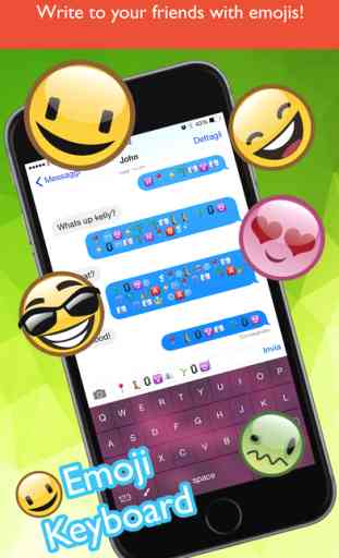 Write with emojis (Emoji keyboard) 1