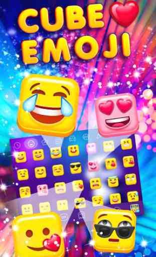 Cube Emoji for Kika Keyboard 1