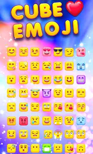 Cube Emoji for Kika Keyboard 3