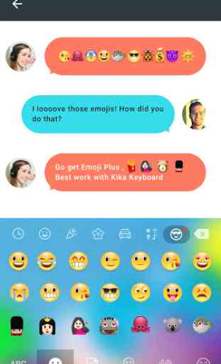 Emoji Plus for Galaxy-Kika 1