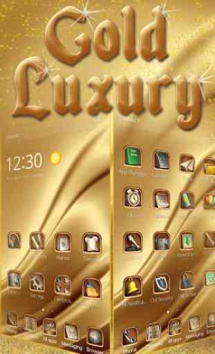 Gold Luxury Deluxe Theme 1