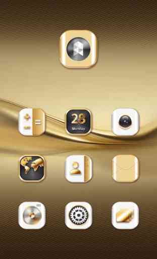 Gold Theme for Huawei Mate 8 2