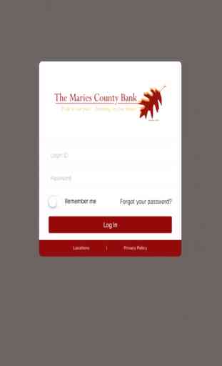 Maries County Bank Mobile App 1