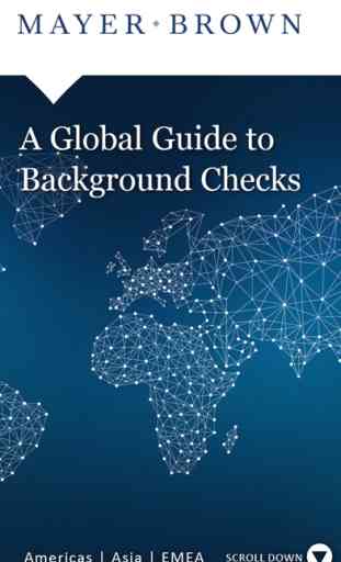 Mayer Brown - A Global Guide to Background Checks 1
