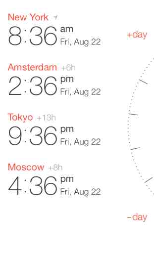 Miranda — Time Zone Converter, World Clock & Meeting Scheduler 4