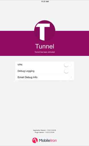 MobileIron Tunnel™ (Legacy Support) 2
