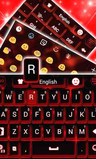 Red Keyboard 2