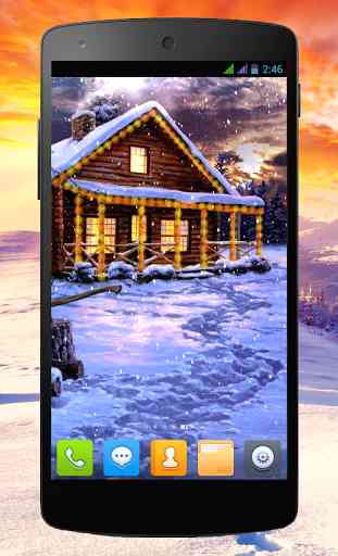 Winter Holiday Live Wallpaper 1