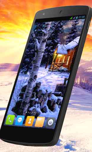 Winter Holiday Live Wallpaper 2