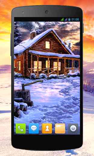 Winter Holiday Live Wallpaper 3