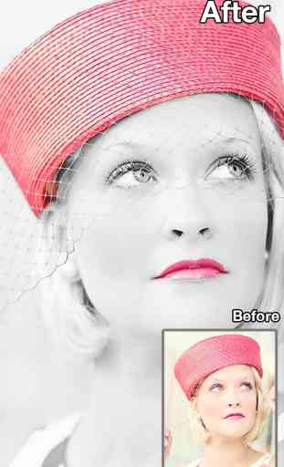 Color Recolor Effects - Photo Splash FX and Paint Highlights into Black & White Pictures 3