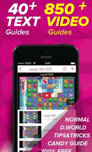 Guide for Candy Crush Saga - 850+ Video Guide, 40+ Text Guide! (Unofficial) 1