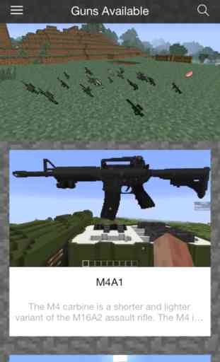 GUN MODS for Minecraft PC Edition - Epic Pocket Wiki & Mods Tools for MCPC 3