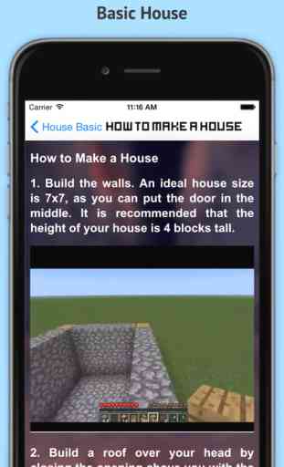House tips and ideas guide for Minecraft - Step by step build your home 1
