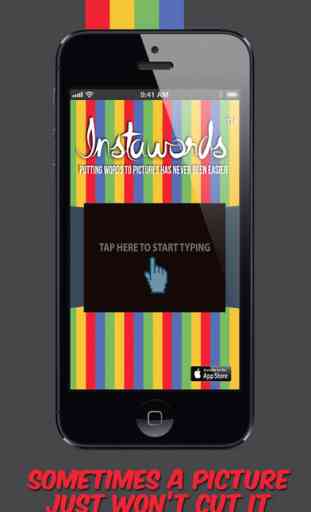 InstaWords Pro - Add Text Over Your Photos or Make Them Into Beautiful Pictures 1