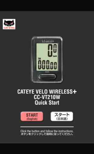CatEye VELO Wireless+ Computer Quick Start 1