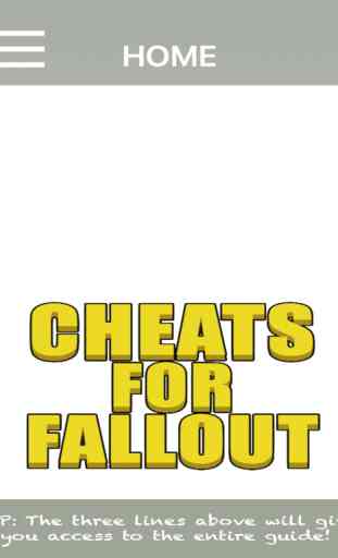 Cheats For Fallout 4 Game 4
