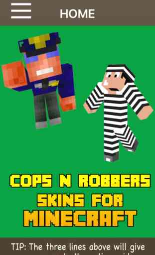 Cops N Robbers Skin Pack For Minecraft 2