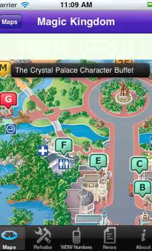 Disney World Maps 2