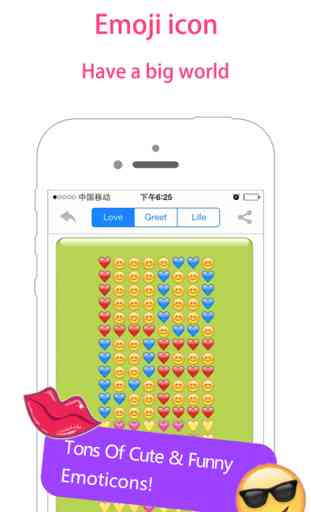 Emoji keyboard and cute emoticons 2