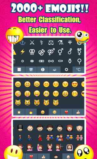 Emoji Keyboard -Gif Color Text Font for Messenger 2