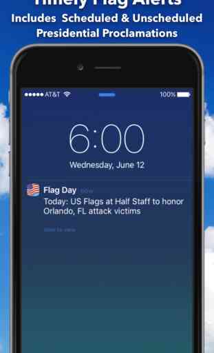 Flag Day - Get Alerts on US Half & Full Staff Days 2