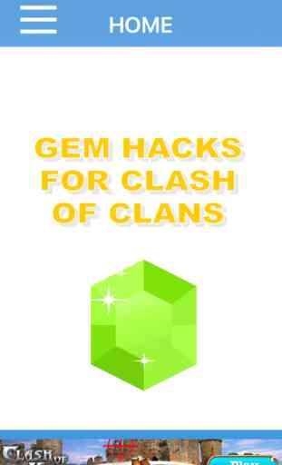 FREE Gem Hacks for Clash of Clans 1