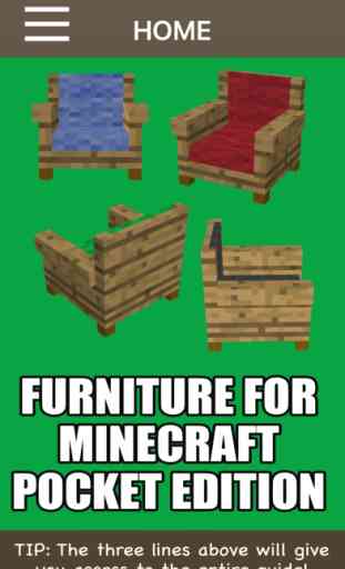 Furniture For Minecraft Pocket Edition 1