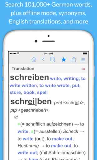 German Dictionary & Thesaurus +English Translation 1
