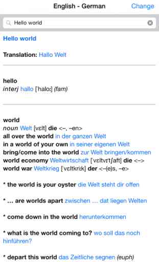 German Dictionary - Translation & Pronunciation 2