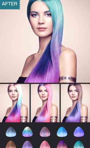 Hair Dye-Wig Color Changer,Splash Filters Effects 2