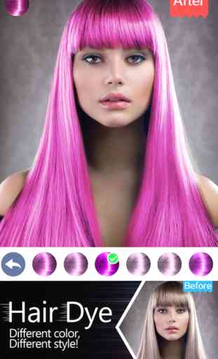 Hair Dye-Wig Color Changer,Splash Filters Effects 4