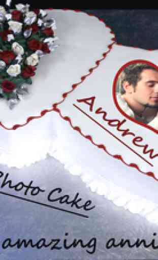 Happy Birthday Cake With Edit Name And Photo 3