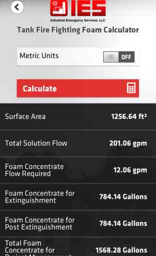 IES Foam / Friction Calculator 3