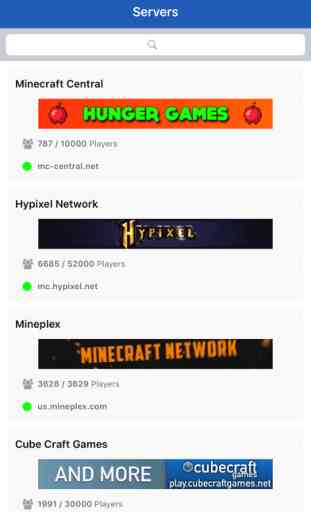 Multiplayer Servers - for Minecraft PE & PC (Pocket Edition) 2