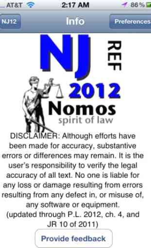 New Jersey Permanent Statutes (NJ12) 1
