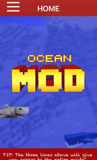 Ocean Mod For Minecraft PC Pocket Guide Edition 1