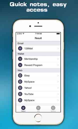 Password Manager - Lock Privacy Secret Passwords & Secure Wallet Keeper 3