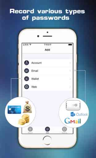 Password Manager - Lock Privacy Secret Passwords & Secure Wallet Keeper 4