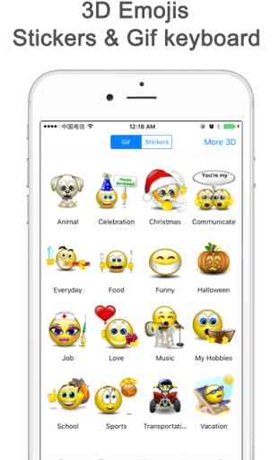Best Emoji Keyboard - Customized with New Animated Emojis, Gif & Cool Fonts 2
