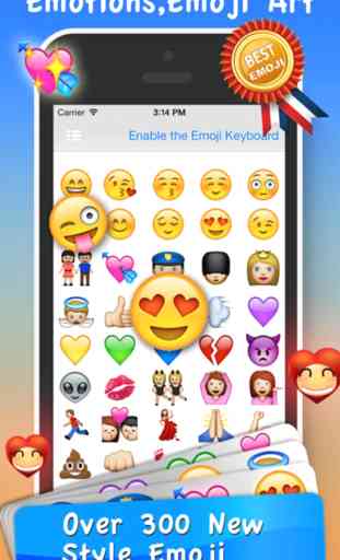 Emoji Emoticons & Animated 3D Smileys PRO - SMS,MMS Faces Stickers for WhatsApp 1