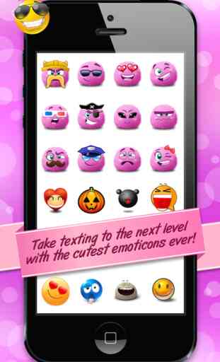 Emoticons Collection Emoji & Smiley Faces with Cute Stickers for Text Messages Chatting and Email 1