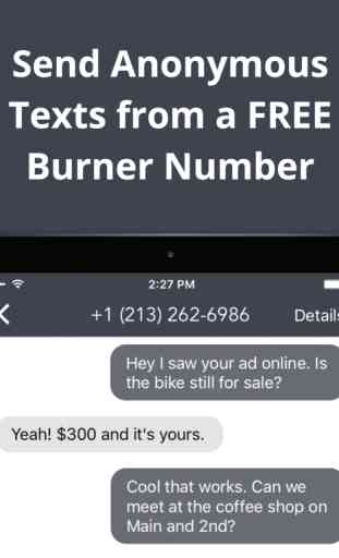 Anonymous Texting & Free Private Burner Number App 4