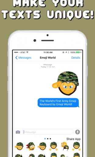 Army Emojis Keyboard Memorial Day Edition by Emoji World 4