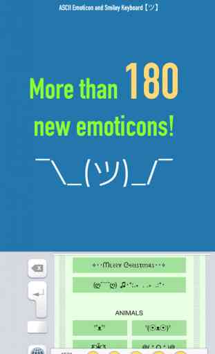 ASCII Emoticon & Smiley Keyboard (emoji emotes faces expressions and emotions) 3