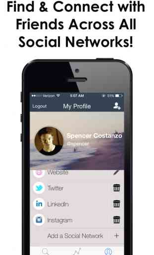 Bridged: Connect with Friends Across Social Networks 1