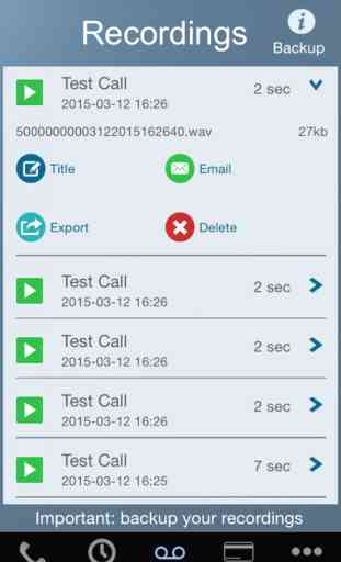 Call Recorder - IntCall 2