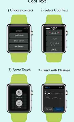 Cool Text Art for Watch 1