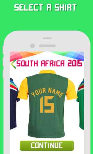 Cricket World Cup 2015 Jersey Maker 2