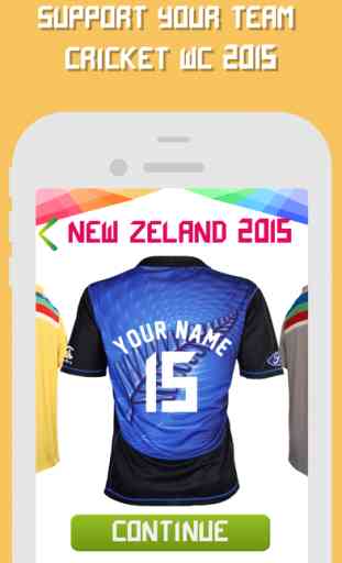 Cricket World Cup 2015 Jersey Maker 3